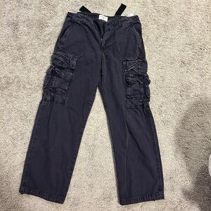 YoungLA Charcoal Cargo Pants